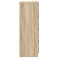 Miniatyrbilde 8 av 11: vidaXL Skjenk sonoma eik 37,5x35x99 cm konstruert tre