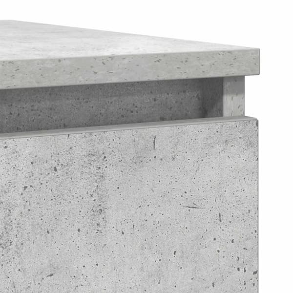 vidaXL skænk 37,5x35x99 cm konstrueret træ betongrå