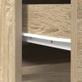Miniatyrbild 11 av 11: vidaXL Highboard Sonoma ek 37,5x35x180 cm konstruerat trä