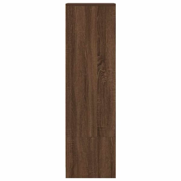 vidaXL Kaappi ruskea tammi 29,5x34x119,5 cm tekninen puu