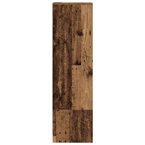 vidaXL Highboard gammelt tre 29,5x34x119,5 cm konstruert tre