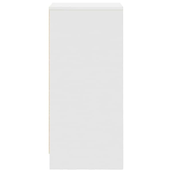 vidaXL skænk 37,5x35x99 cm konstrueret træ hvid