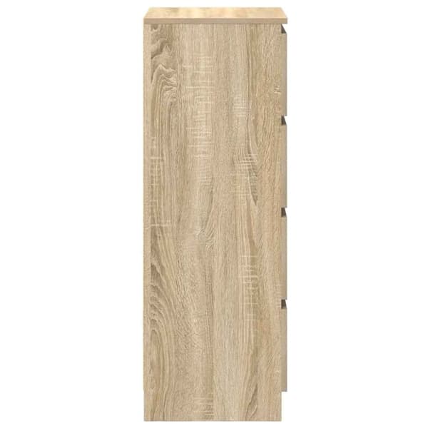 vidaXL Senkki sonoma tammi 37,5x35x99 cm tekninen puu