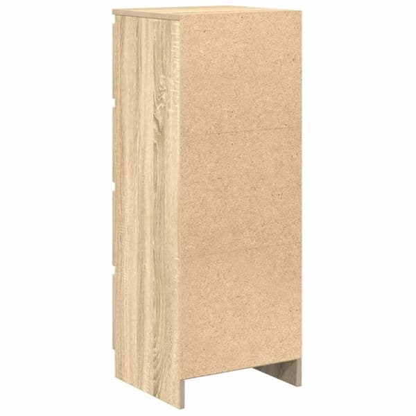 vidaXL Senkki sonoma tammi 37,5x35x99 cm tekninen puu