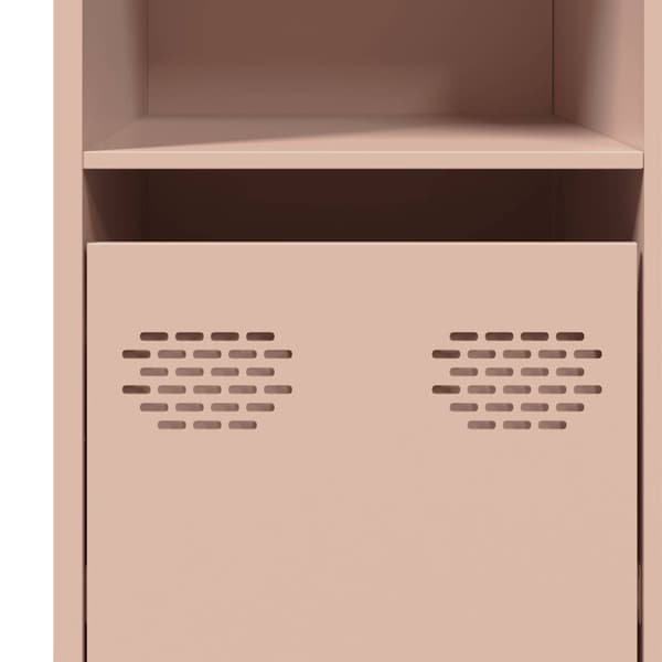 vidaXL Senkki pinkki 135x39x73,5 cm kylmävalssattu teräs