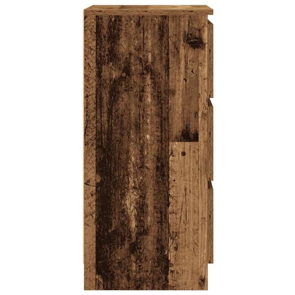 vidaXL Skjenk gammelt tre 37,5x35x76 cm konstruert tre