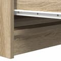 Miniatyrbilde 11 av 11: vidaXL Skjenk sonoma eik 37,5x35x76 cm konstruert tre