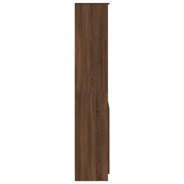 vidaXL Skåp brun ek 70x35x180 cm konstruerat trä