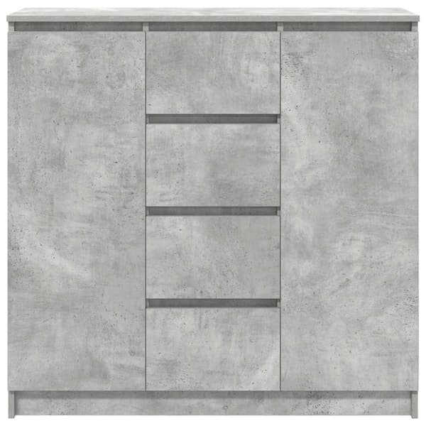 vidaXL Senkki laatikoilla betoninharmaa 100,5x35x98,5 cm tekninen puu