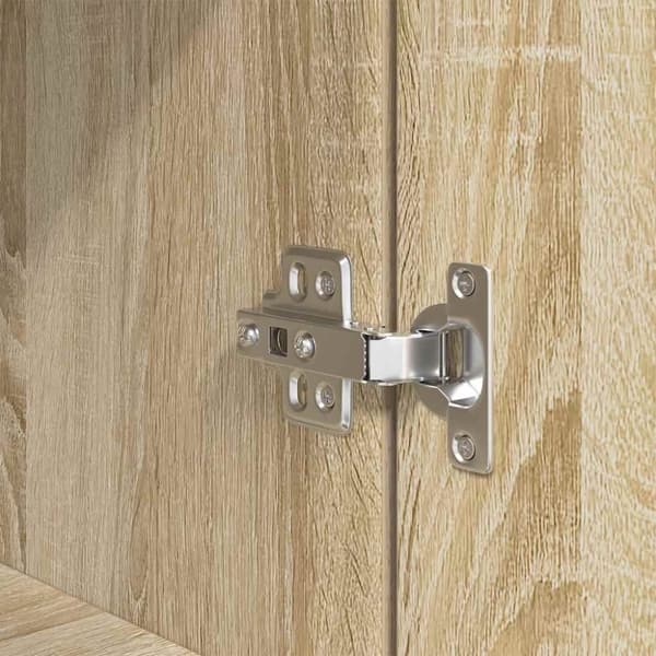 vidaXL højskab 70x35x180 cm konstrueret træ sonoma-eg