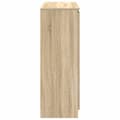 Pikkukuva 8 / 11: vidaXL Senkki laatikoilla Sonoma-tammi 100,5x35x98,5 cm tekninen puu