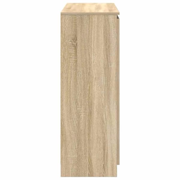 vidaXL Senkki laatikoilla Sonoma-tammi 100,5x35x98,5 cm tekninen puu