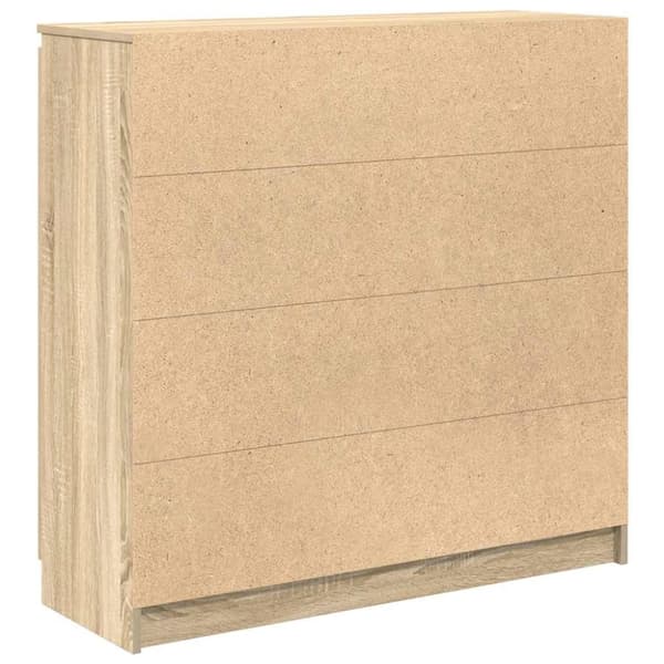 vidaXL Senkki laatikoilla Sonoma-tammi 100,5x35x98,5 cm tekninen puu