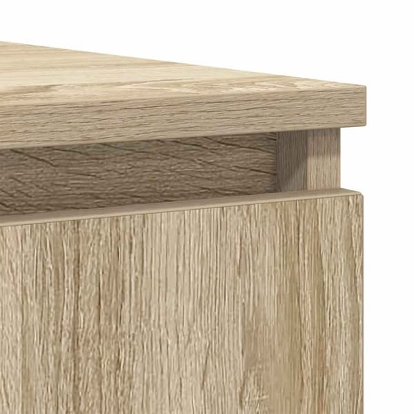 vidaXL Senkki laatikoilla Sonoma-tammi 100,5x35x98,5 cm tekninen puu
