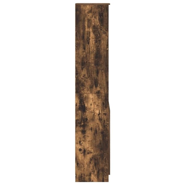 vidaXL Högbord rökt ek 50x35x180 cm konstruerat trä
