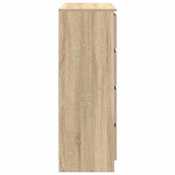vidaXL Senkki Sonoma-tammi 100x35x99 cm tekninen puu