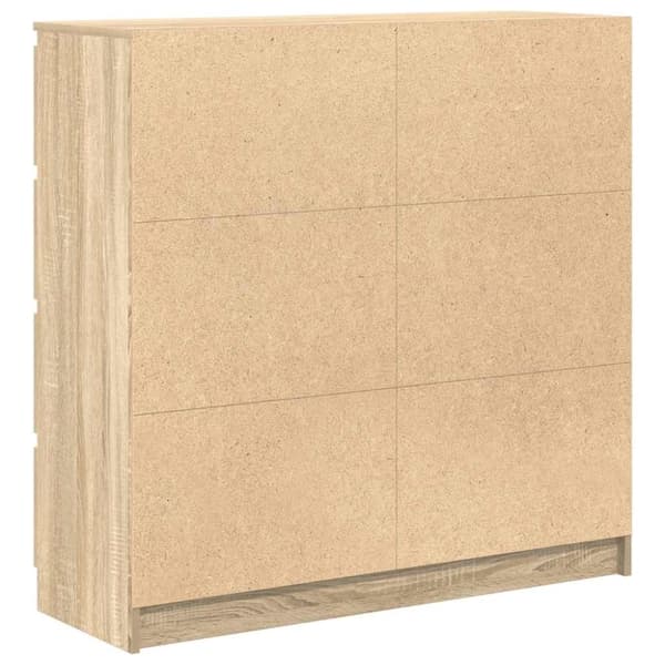vidaXL Senkki Sonoma-tammi 100x35x99 cm tekninen puu