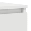Miniatyrbillede 10 af 11: vidaXL skænk 100x35x76 cm konstrueret træ hvid