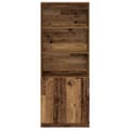 Pikkukuva 7 / 11: vidaXL Kaappi vanha puu 70x35x180 cm tekninen puu