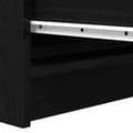 Miniatyrbilde 11 av 11: vidaXL Skjenk svart eik 100x35x99 cm konstruert tre