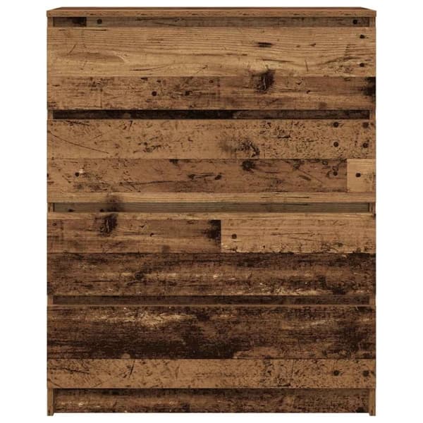 vidaXL Senkki vanha puu 80x35x99 cm tekninen puu