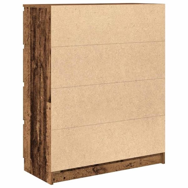 vidaXL Senkki vanha puu 80x35x99 cm tekninen puu