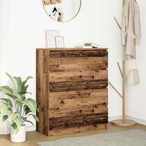 vidaXL Senkki vanha puu 80x35x99 cm tekninen puu