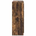 Miniatyrbilde 8 av 11: vidaXL Skjenk røkt eik 80x35x99 cm konstruert tre