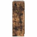 Miniatyrbilde 8 av 11: vidaXL Skjenk røkt eik 100x35x99 cm konstruert tre