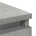 Miniatyrbilde 10 av 11: vidaXL Skjenk betonggrå 80x35x99 cm konstruert tre