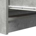 Miniatyrbilde 11 av 11: vidaXL Skjenk betonggrå 80x35x99 cm konstruert tre