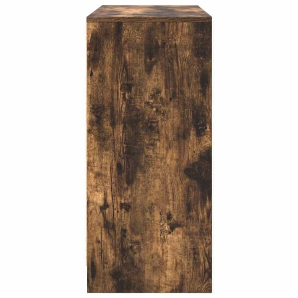 Skänk rökt ek 85x34x76 cm konstruerat trä