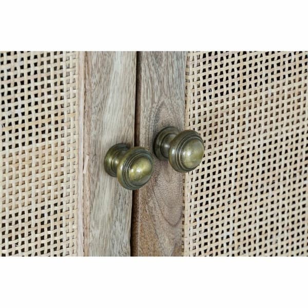 Skänk DKD Home Decor Rattan Mangoträ
