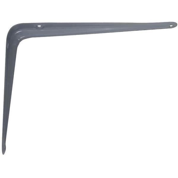 Konsol emboutie - AFBAT - 250x300 mm - Grå stål