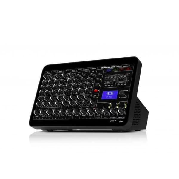 Förstärkt konsol 8 ingångar, 2x450W RMS / 4 Ohm PM 502