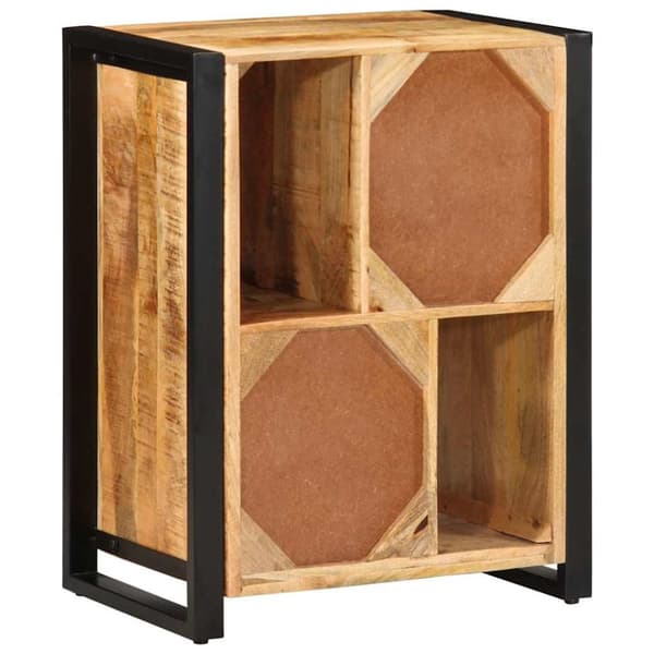 Skänk 55x35x70 cm massivt grovt mangoträ