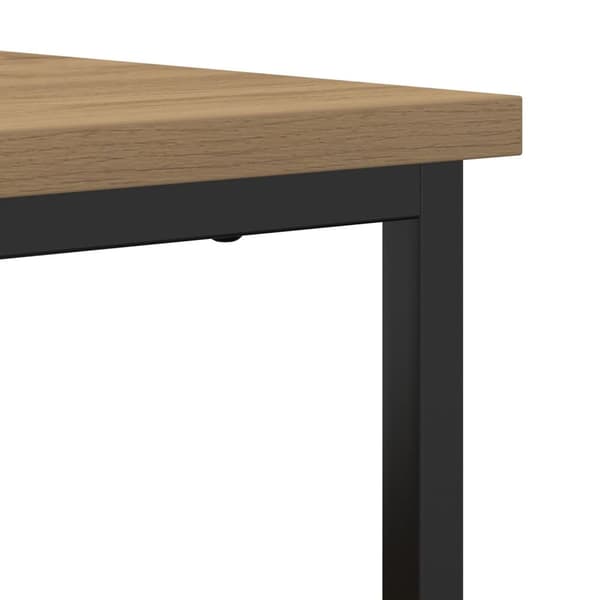 vidaXL Sivupöytä Artisan Tammi 69x35x80 cm Tekninen Puu ja Teräs