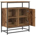 Miniatyrbilde 6 av 11: vidaXL Skjenk Gammelt Tre 69x35x80 cm Konstruert Tre og Stål