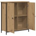 Miniatyrbillede 6 af 11: vidaXL Sideboard Artisan Egetræ Spånplade og metal Medium