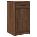Miniatyrbilde 4 av 11: vidaXL Sideboard Brun Eik 40x41x75 cm Ingeniørtre