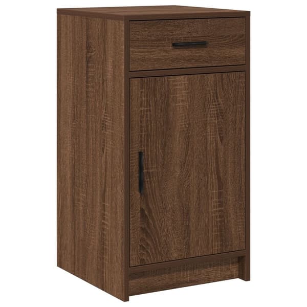 vidaXL Sideboard Brun Eik 40x41x75 cm Ingeniørtre