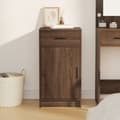Miniatyrbilde 5 av 11: vidaXL Sideboard Brun Eik 40x41x75 cm Ingeniørtre