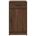 Miniatyrbilde 8 av 11: vidaXL Sideboard Brun Eik 40x41x75 cm Ingeniørtre