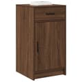 Miniatyrbilde 1 av 11: vidaXL Sideboard Brun Eik 40x41x75 cm Ingeniørtre