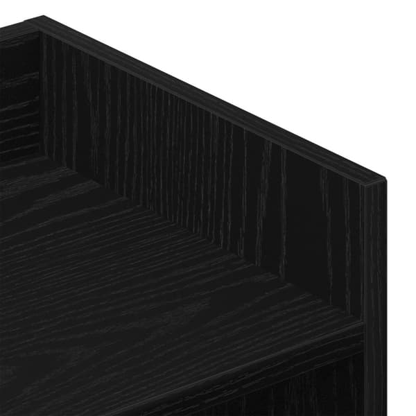 vidaXL Musta Tammi Sivupöytä 105x30x70 cm