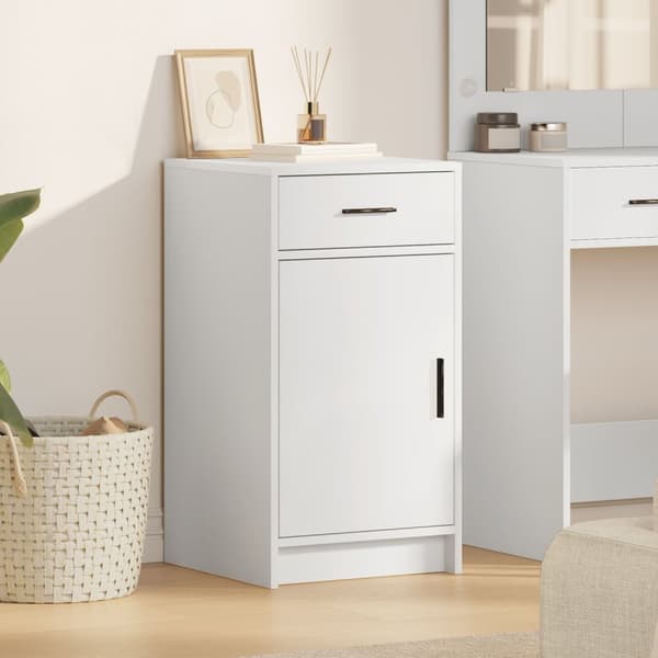 vidaXL Sideboard Hvit 40x41x75 cm Konstruert Tre