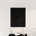 Miniatyrbilde 5 av 11: vidaXL Vegghengtskap Svart Eik 69,5x34x90 cm Laget av Tre