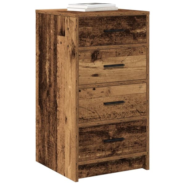 vidaXL Sideboard Gammelt Tre 40x41x75 cm Konstruert Tre