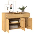 Pikkukuva 3 / 11: vidaXL Sivupöytä "DRAMMEN" 114x43x75,5 cm Kiinteä Puulima
