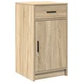 Miniatyrbilde 4 av 11: vidaXL Sideboard Sonoma Eik 40x41x75 cm Ingeniørtre